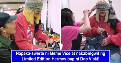 Vicki Belo, nawindang sa nakuhang Hermes Ltd. Edition na 